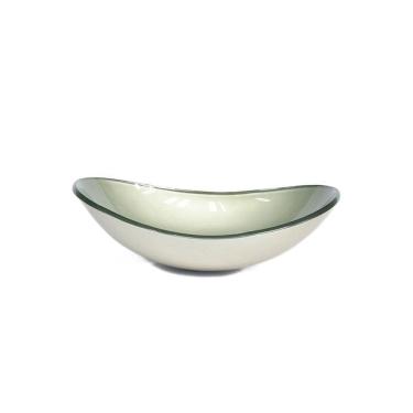 Imagem de Cuba De Vidro Oval 47Cm Champanhe