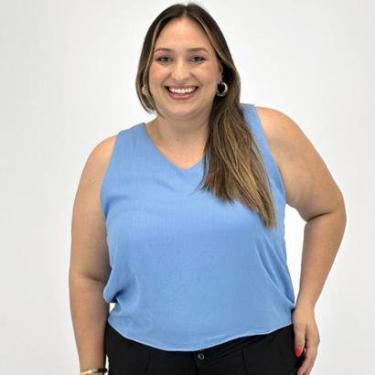 Imagem de Blusa Formitz Plus Size Regata Básica Feminina-Feminino
