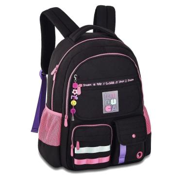 Imagem de Mochila Escolar Juvenil Feminina De Costas Luluca Original-Unissex