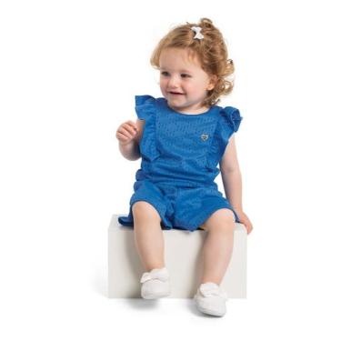Imagem de Conjunto com Blusa e Short para Bebês Quimby, Azul, P