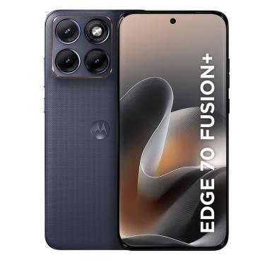 Imagem de Smartphone Motorola Edge 70 Fusion 5G - 256GB 24GB (8GB RAM + 16GB RAM Boost), camera 50MP Sony Lytia 710, Tela 1.5K extreme Amoled 144hz