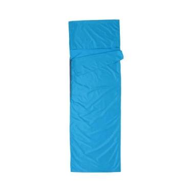 Imagem de Saco De Dormir Portátil De Poliéster Pongee 70x210CM Com Fronha Para A