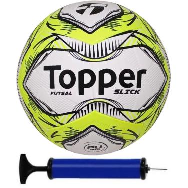 Imagem de Bola Futsal Topper Slick com Bomba De Ar-Unissex