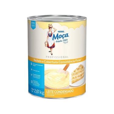 Imagem de Cobertura e Recheio Leite Condensado Nestlé Moça Profissional 2,61kg