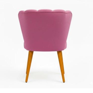 Imagem de Cadeira Decorativa para Penteadeira Quarto Mesa de Jantar Liz - Móveis