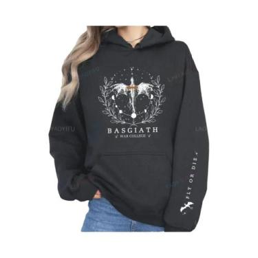 Imagem de Moletom Unissex Feminino Outono Inverno Cavaleiro Dragão Fantasia Pres