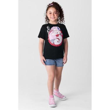 Imagem de Camiseta Naruto infantil unissex Brandili