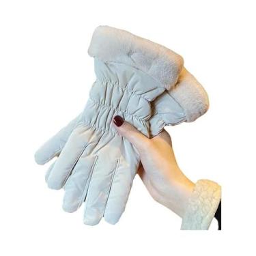 Imagem de Luvas Térmicas Femininas De Inverno Impermeáveis Com Tela Sensível Ao 