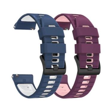 Imagem de Pulseira De Silicone De 20/22mm Para Amazfit GTR 3 4 pro GTR 2 2e 47mm