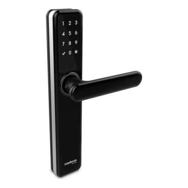 Imagem de Fechadura Digital De Embutir com Maçaneta Ifr 3000 Preta Int - Congrat