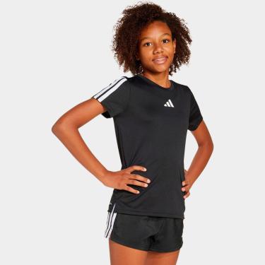 Imagem de Camiseta Infantil Adidas 3 Stripes Menina-Feminino