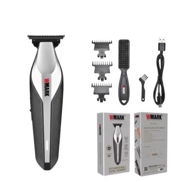 Imagem de Máquina de Acabamento NG 1207 para Cabelo Lâmina Aço Inox e Cerâmica Bateria Recarregáv...
