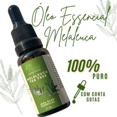 Imagem de Óleo Essencial OEM de Melaleuca Tea Tree para Uso Externo Puro Natural com Propriedades Antissépticas Antifúngicas