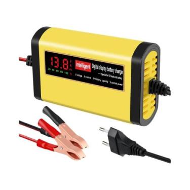 Imagem de Carregador De Bateria Automotivo Inteligente 12V 2A Com Reparo Por Pul