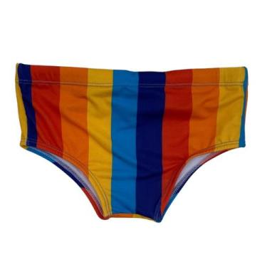 Imagem de Sunga Larga - Sunset Stripes - Banho Maria, 8