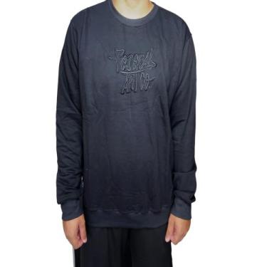 Imagem de Moletom Masculino Careca AD Federal Art 12821, Preto, M