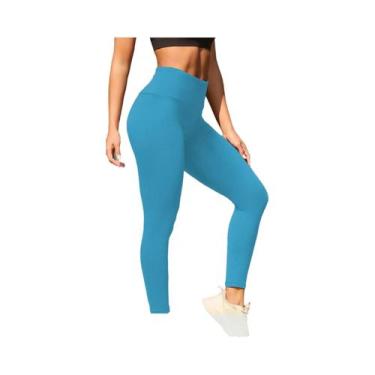Imagem de Leggings Femininas De Cintura Alta Com Controle De Abdômen, Super Maci