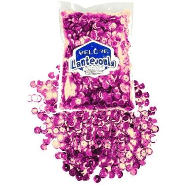 Imagem de Lantejoula Metalizada Rosa Claro N.08 C/1000UNID. - Honey