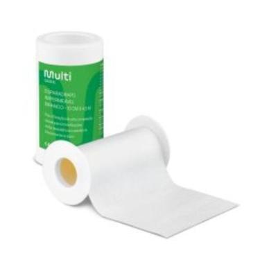 Imagem de Esparadrapo Branco Hipoalergênico 10cm X 4,5 M Multi Hc667 - Multi Saú