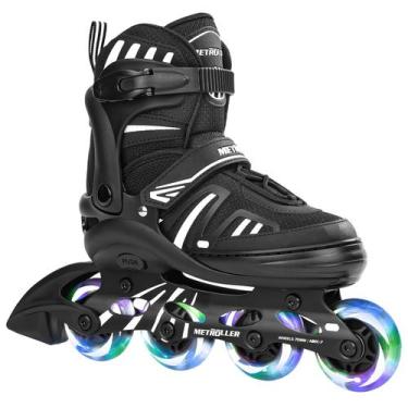 Imagem de Patins em linha METROLLER ajustáveis para crianças, jovens e adultos