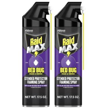 Imagem de Inseticida Raid Max contra percevejos 2x517 ml espuma para frestas e f