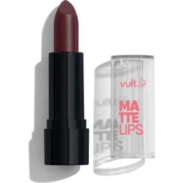 Imagem de Batom Vult Matte Lips Cor Marsala 3,8g