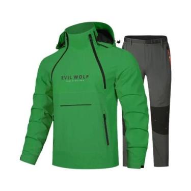 Imagem de Conjunto De Capa De Chuva Para Motociclistas, Jaqueta E Calças Para Pr