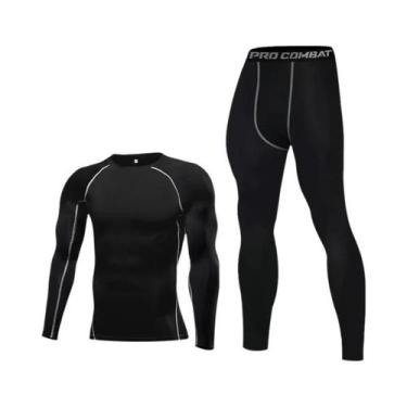Imagem de Conjunto De Calças Térmicas De Compressão Para O Inverno Masculinas, R