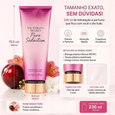 Imagem de Creme Corporal Victoria's Secret Pure Seduction 236ml Hidratante Femin