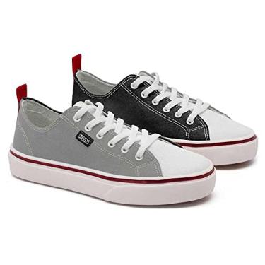 Imagem de Tênis Infantil Menino Klin Freestyle 256 Gelo/branco/preto-36