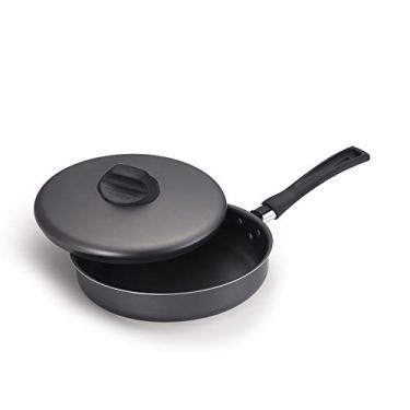 Imagem de Frigideira Com Tampa - Extra-flon Nº 20 Aluminio Oliveira Frigideira Com Tampa - Extra-flon Nº 20 Preto No Voltagev