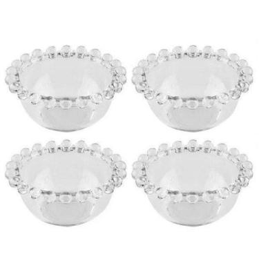 Imagem de Conjunto De Bowls Cristal Pearl 9cm 4 Peças Wolff 27896