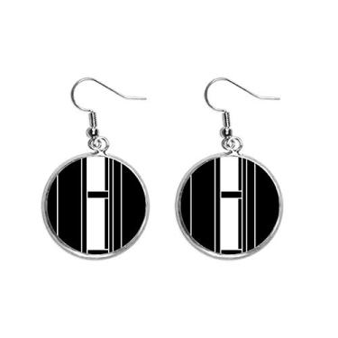 Imagem de Brinco de prata com ponto de referência da Alemanha