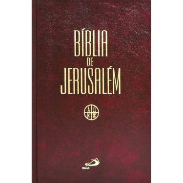 Imagem de Bíblia de Jerusalém - Grande Encadernada + Marca Página