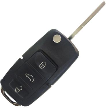 Imagem de Carcaça Chave Canivete Oca Volkswagen Para Gol, Fox, Polo.