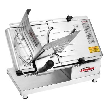 Imagem de Fatiador De Frios Elétrico 200mm 420w Inox Bivolt BM96 - Bermar