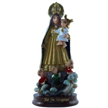 Imagem de Imagem Nossa Senhora Dos Navegantes Em Resina 14 Cm