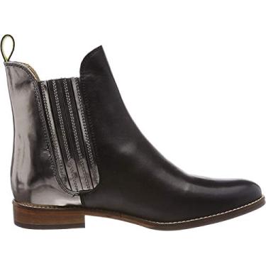 Imagem de Joules Westbourne Chelsea Botas femininas de couro, estanho, 5
