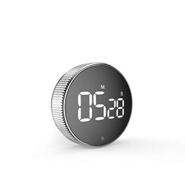 Imagem de Temporizador digital magnético para cozinha, cozinha, chuveiro, estudo, cronômetro, contador, despertador manual, contagem regressiva eletrônica