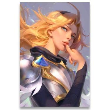 Imagem de Poster Decorativo 42cm X 30cm A3 Brilhante Lux League Of Legends - Bd