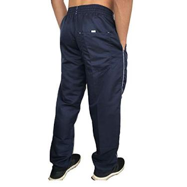 Imagem de Calça Masculina Tactel Reforçada 3 Bolsos (Cinza Claro, GG)