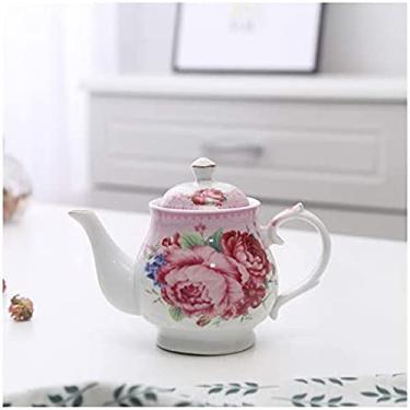 Conjunto de chá de porcelana vintage osso china xícara de café e pires  serviço de chá para adultos para aniversário de casamento : :  Cozinha