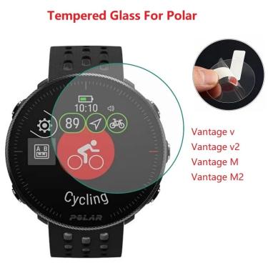 Vidro temperado para polar vantage v2 v m2 m polar ignite 2 grit x unite  protetor