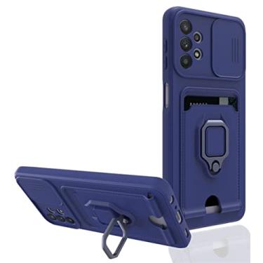 Imagem de Capa de telefone de proteção de câmera deslizante para samsung a32 a71 a51 4g a52 a72 a22 5g a31 a21s a02s a12 tampa de slot de cartão, t6, para samsunga13 5g
