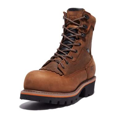 Imagem de Timberland PRO Men's Evergreen 8 Inch Composite Safety Toe Waterproof Industrial Work Boot, Brown, 7 Wide