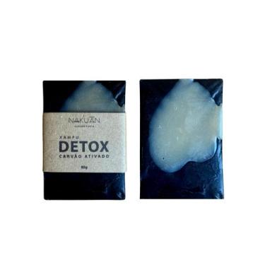 Imagem de Shampoo Sólido Vegano Detox  Para O Controle Da Caspa, Da Queda E Da O