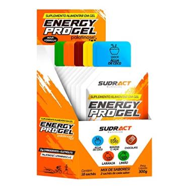 Imagem de Sudract Energy Pro Gel - 10 Sachês De 30G Sabores Sortidos - Nutrition