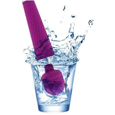 Imagem de Massageador Muscular Relaxamento de Massagem Varinha Mágica Portátil 6000 Rpm USB Potente Seguro em Silicone Medicinal Mulheres Homens Terceira Idade (Roxo)