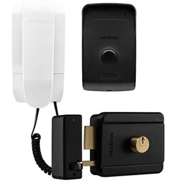 Imagem de Kit Fechadura Elétrica Fx 500+ Porteiro Eletrônico Intelbras
