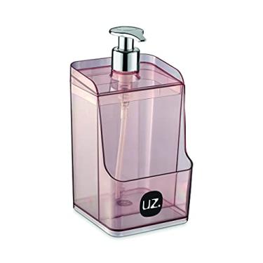Imagem de Dispenser Porta Detergente Uz Slim Rosa Translucido, UZ